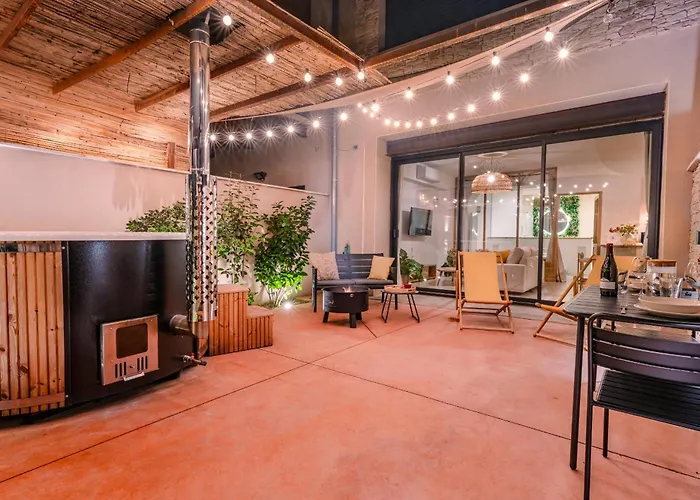 Hermes - Loft Avec Jacuzzi & Terrasse 아파트 니옹